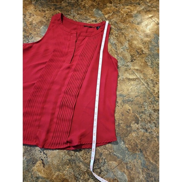 Buckle BKE Red Womens Medium Red Sleeveless Shirt. (A202) - Picture 5 of 6